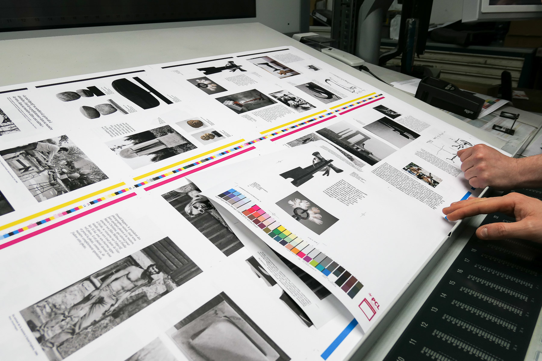 Impression de livre aux PCL Presses centrales