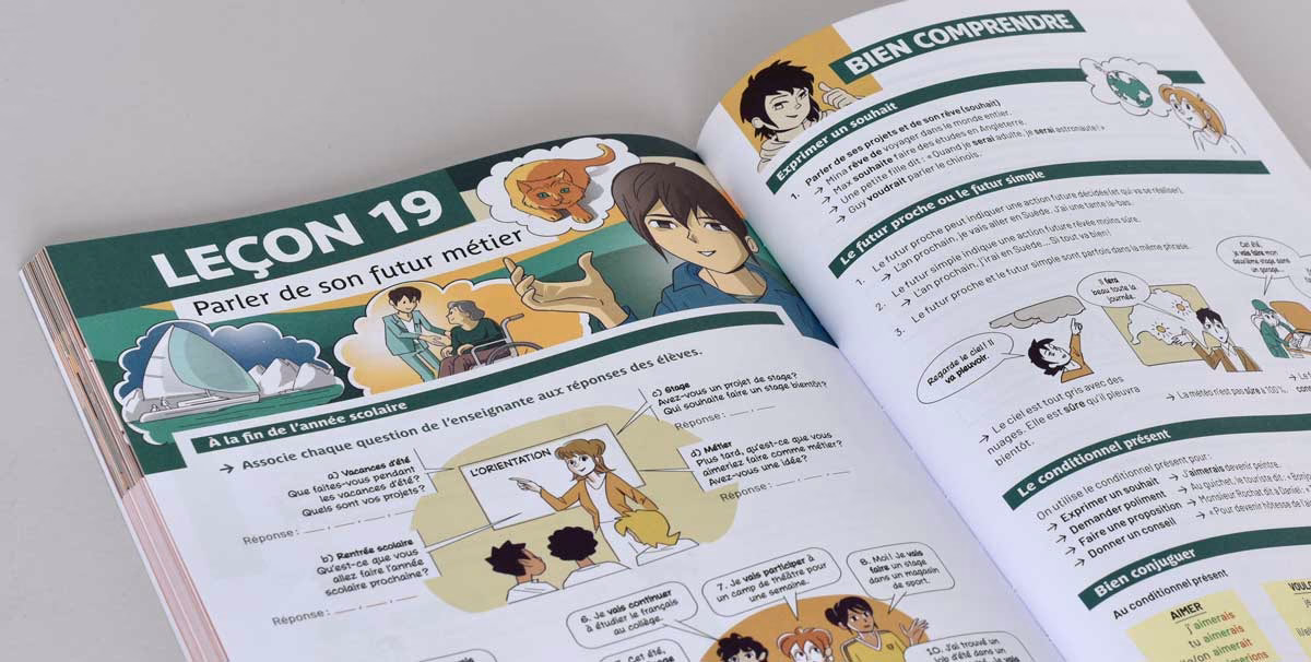 IntÃ©rieur ouvrage Ensemble en classe!